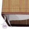 Cesto retangular para roupa suja bambu natural - Image 7