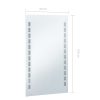 Espelho de parede LED para casa de banho 60x100 cm - Image 7