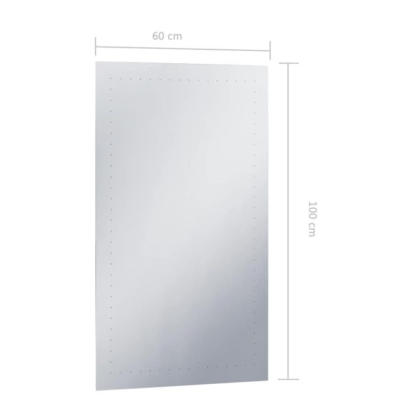 Espelho de parede LED para casa de banho 60x100 cm - Image 6