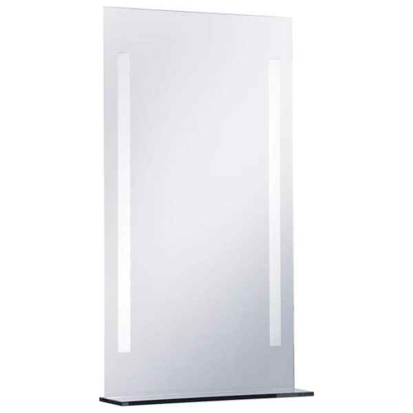 Espelho de parede LED c/ prateleira para casa de banho 60x100cm - Image 3