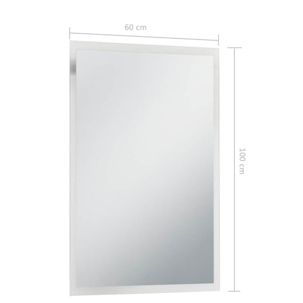 Espelho de parede LED para casa de banho 60x100 cm - Image 6