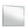 Espelho de parede LED para casa de banho 60x50 cm - Image 7