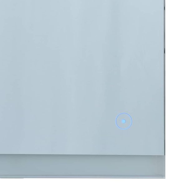 Espelho de parede LED c/ sensor tátil casa de banho 80x60 cm - Image 4