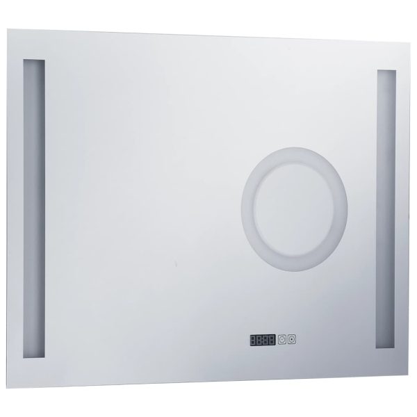 Espelho de parede LED c/ sensor tátil casa de banho 80x60 cm - Image 2