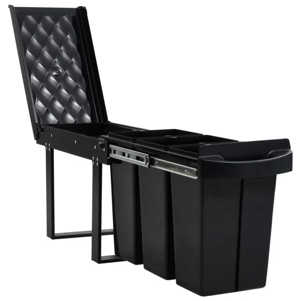 Balde do lixo de encastre no armário cozinha fecho suave 36 L - Image 3