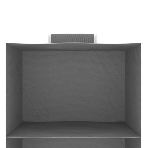 Arrumação suspensa para armário 4 compartimentos 2 pcs tecido - Image 8