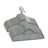 50 pcs conjunto de cabides antiderrapantes veludo cinzento - Image 2