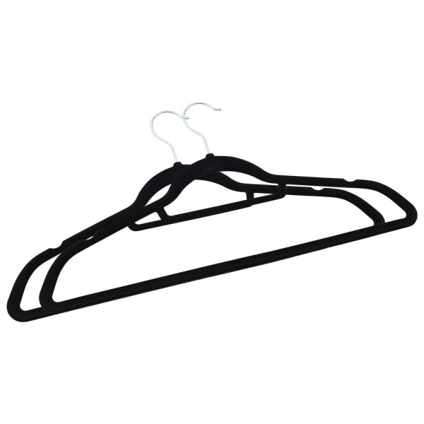 50 pcs conjunto de cabides antiderrapantes veludo preto - Image 4