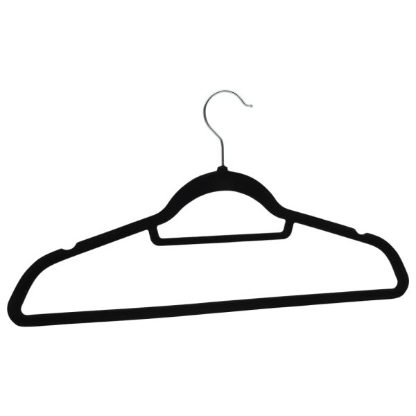 50 pcs conjunto de cabides antiderrapantes veludo preto - Image 5