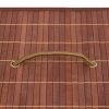 Caixas de arrumação 4 pcs bambu castanho - Image 8