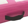 Colchão de ginástica insuflável c/ bomba 600x100x15 cm PVC rosa - Image 5