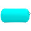 Rolo de ginástica/yoga insuflável com bomba 120x75 cm PVC verde - Image 3