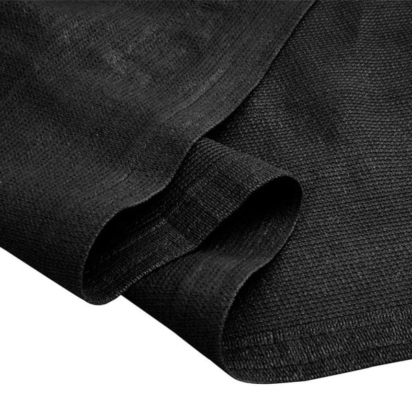 Tapete de campismo para tenda PEAD 400x400 cm preto - Image 5