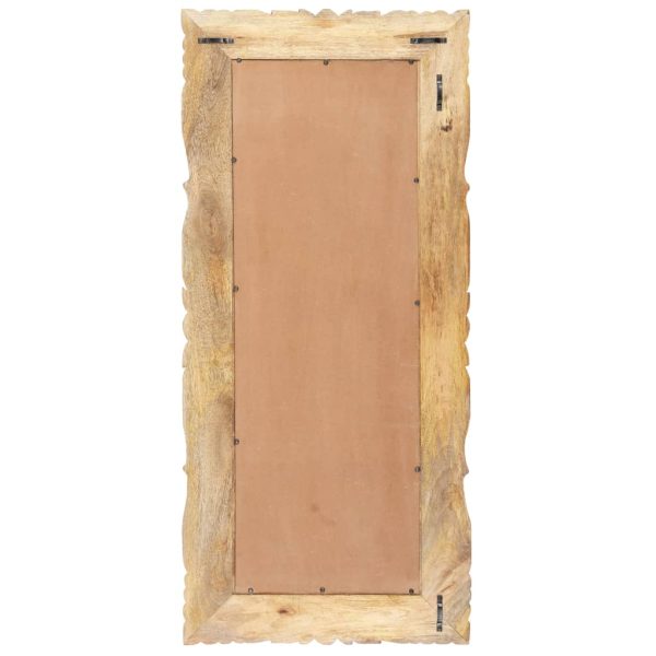 Espelho 110x50 cm madeira de mangueira maciça - Image 3