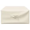 Caixa de arrumação tecido 70x40x18 cm cor creme - Image 4