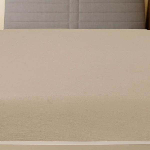 Lençóis ajustáveis 2 pcs 160x200 cm algodão jersey - Image 2