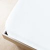 Lençóis ajustáveis 2 pcs 160x200 cm algodão jersey branco - Image 2