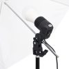 Kit de estúdio fotográfico com conjunto de iluminação e fundo - Image 6