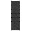 Sapateira 94x37x125 cm PP preto - Image 3