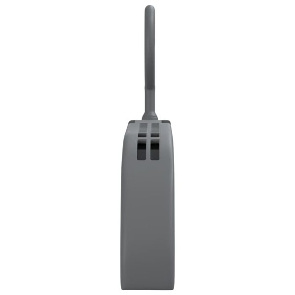 Cabides extensíveis 10 pcs cinzento - Image 4