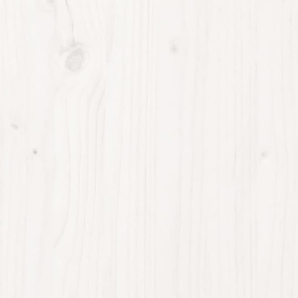 Conjunto de toucador com espelho pinho maciço branco - Image 8