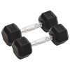 Halteres 2 pcs 10 kg ferro fundido