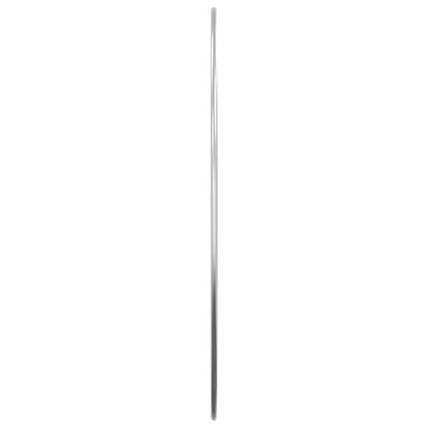 Espelho de parede Ø50 cm redondo prateado - Image 3