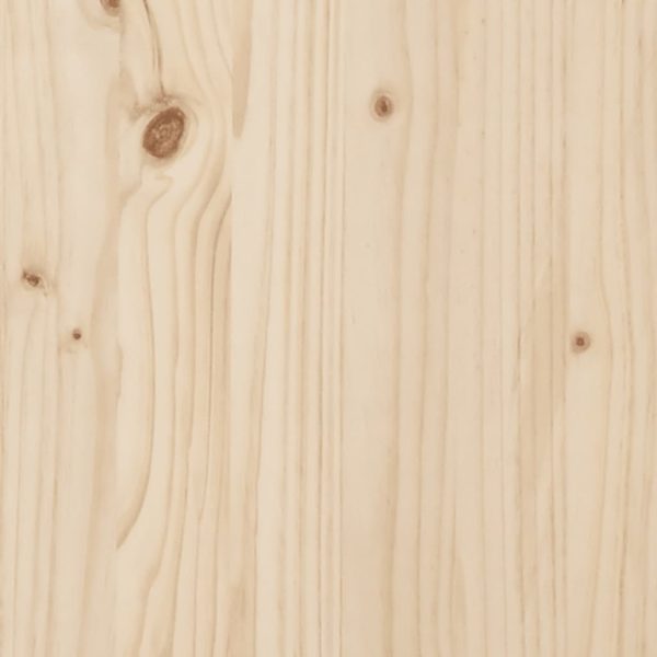 Cesto de roupa suja 88,5x44x66 cm madeira de pinho maciça - Image 8
