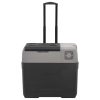 Mala térmica c/ rodas e pega 30 L polipropileno preto/cinzento - Image 3