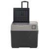 Mala térmica c/ rodas e pega 30 L polipropileno preto/cinzento - Image 6