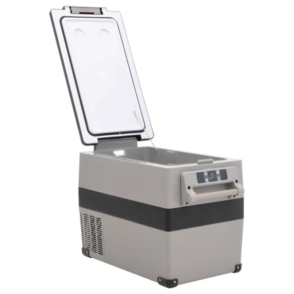 Mala térmica com pega 55 L PP e PE preto e cinzento - Image 6