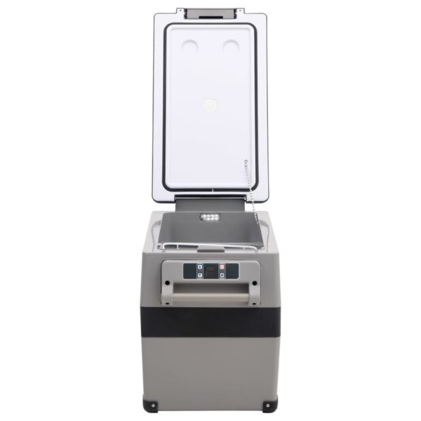 Mala térmica com pega 55 L PP e PE preto e cinzento - Image 7