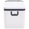 Mala térmica com pega e adaptador 18 L PP e PE preto/branco - Image 7