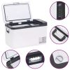 Mala térmica com pega e adaptador 18 L PP e PE preto/branco - Image 9