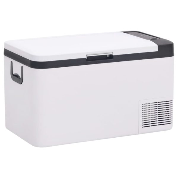 Mala térmica com pega e adaptador 25 L PP e PE preto/branco - Image 4