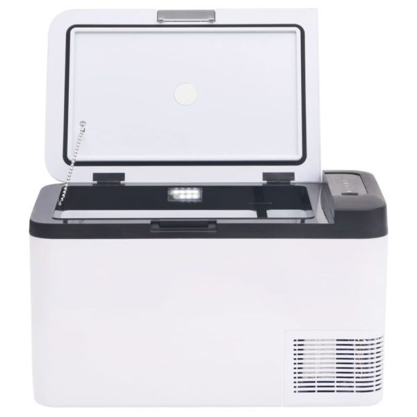 Mala térmica com pega e adaptador 25 L PP e PE preto/branco - Image 6