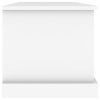 Caixa de arrumação 70x40x38 cm derivados de madeira branco - Image 6