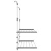 Estendal para varanda 89x25x(60-95) cm alumínio - Image 3