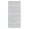 Caixas de arrumação empilháveis 6 pcs 10 L plástico - Image 2