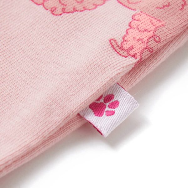 Pijama de manga curta para criança rosa-claro 116 - Image 6