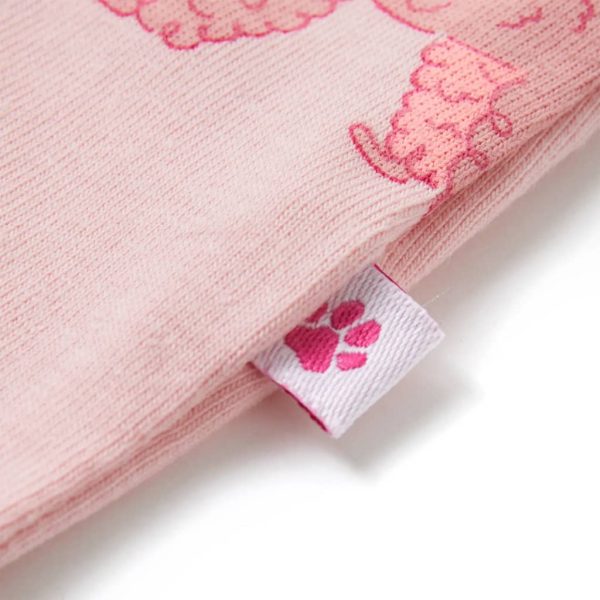 Pijama de manga curta para criança rosa-claro 140 - Image 6