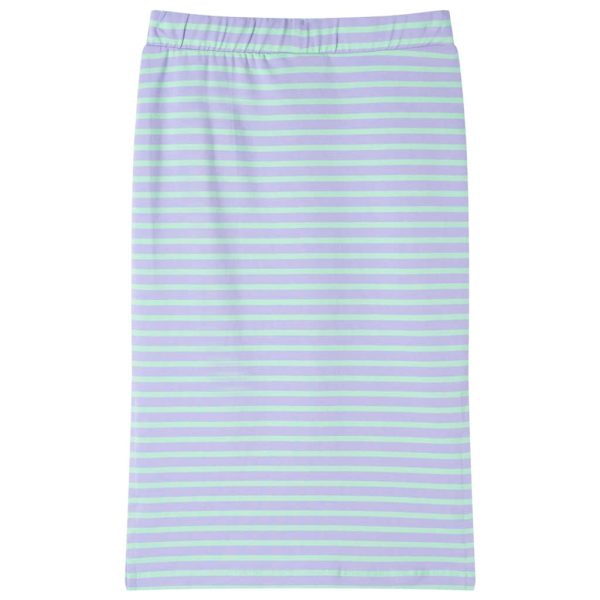 Saia reta para criança com riscas menta-brilhante 104 - Image 2