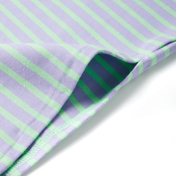 Saia reta para criança com riscas menta-brilhante 104 - Image 6