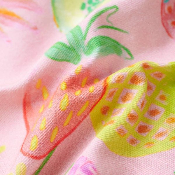 Calções de criança com cordão rosa suave 92 - Image 7