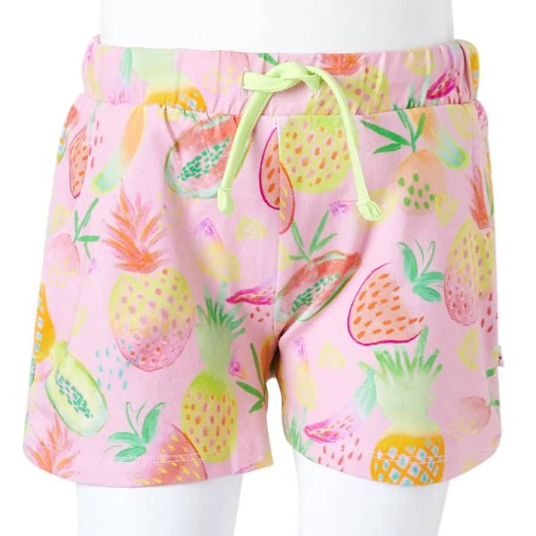 Calções de criança com cordão rosa suave 116 - Image 8