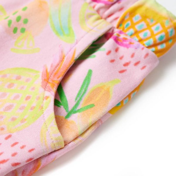 Calções de criança com cordão rosa suave 128 - Image 5