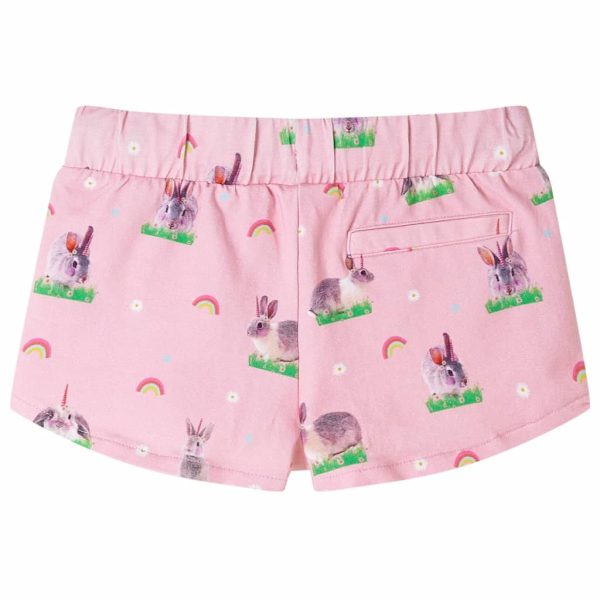 Calções para criança com cordão rosa-claro 92 - Image 2