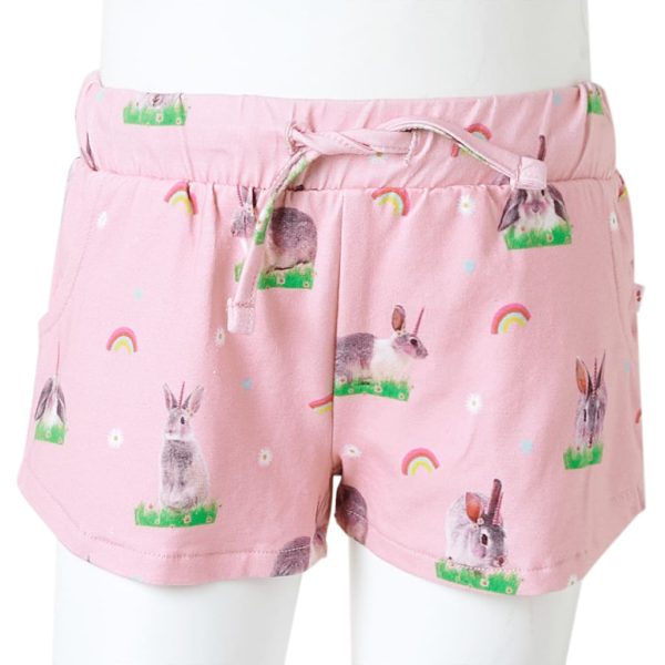 Calções para criança com cordão rosa-claro 92 - Image 9