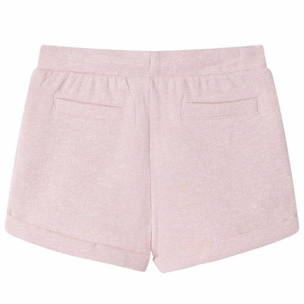 Calções de criança com cordão rosa-claro misto 92 - Image 2
