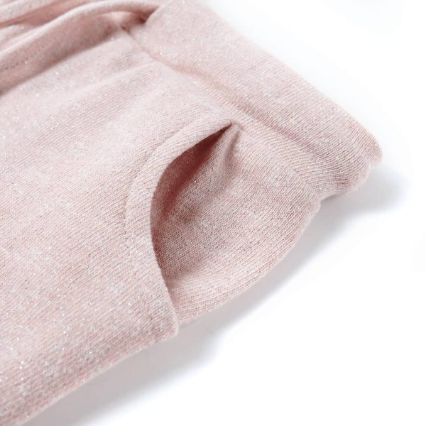 Calções de criança com cordão rosa-claro misto 140 - Image 5
